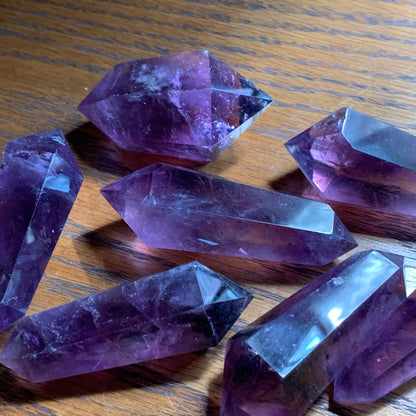 Amethyst Double Terminated Points