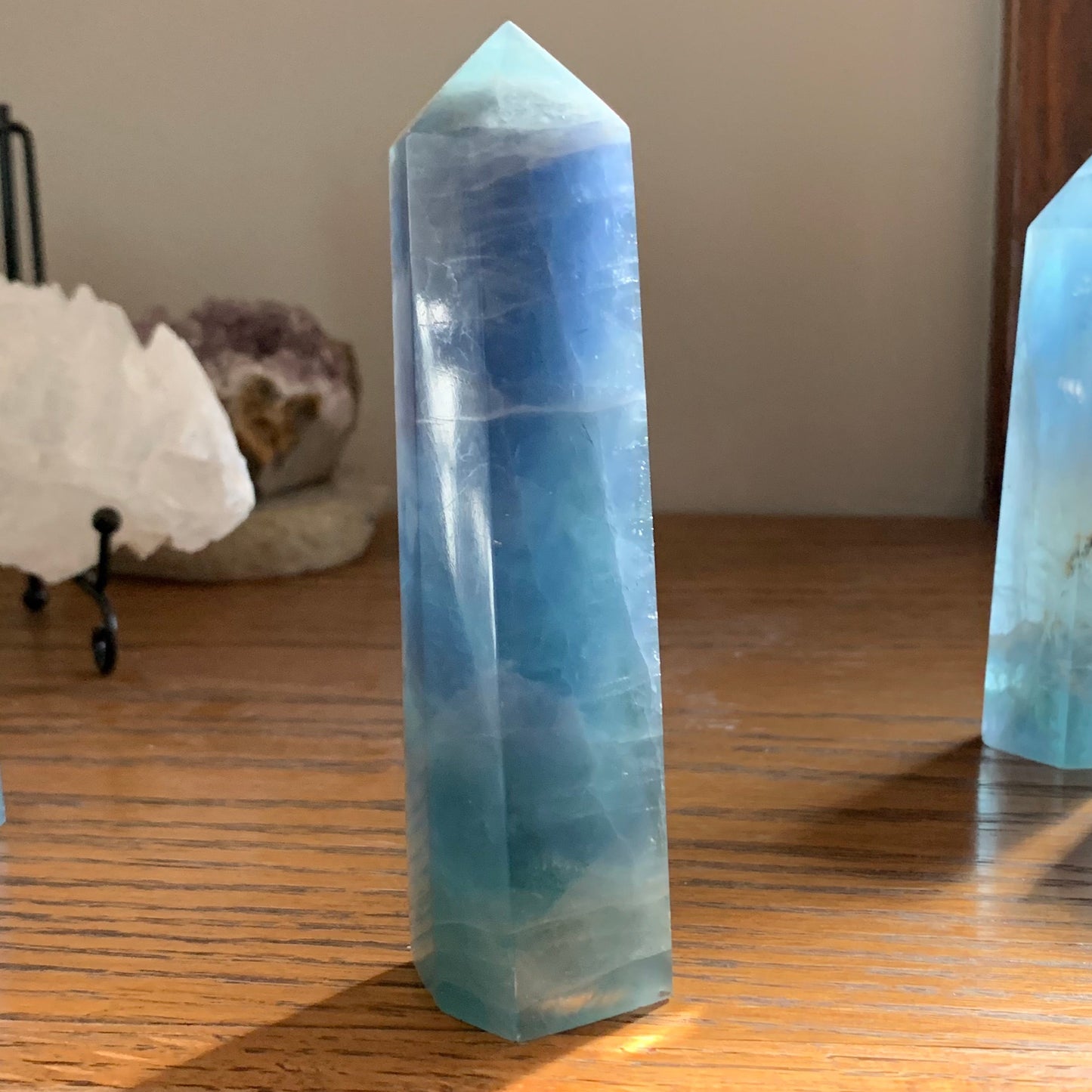 Blue Fluorite Towers