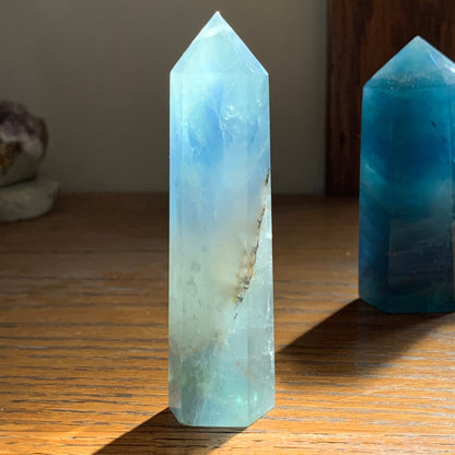 Blue Fluorite Towers