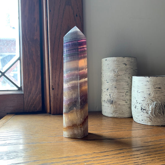 Rainbow Fluorite Tower