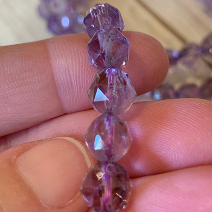 Faceted Amethyst Bracelets