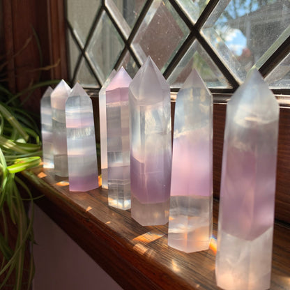 Lavender Fluorite Towers