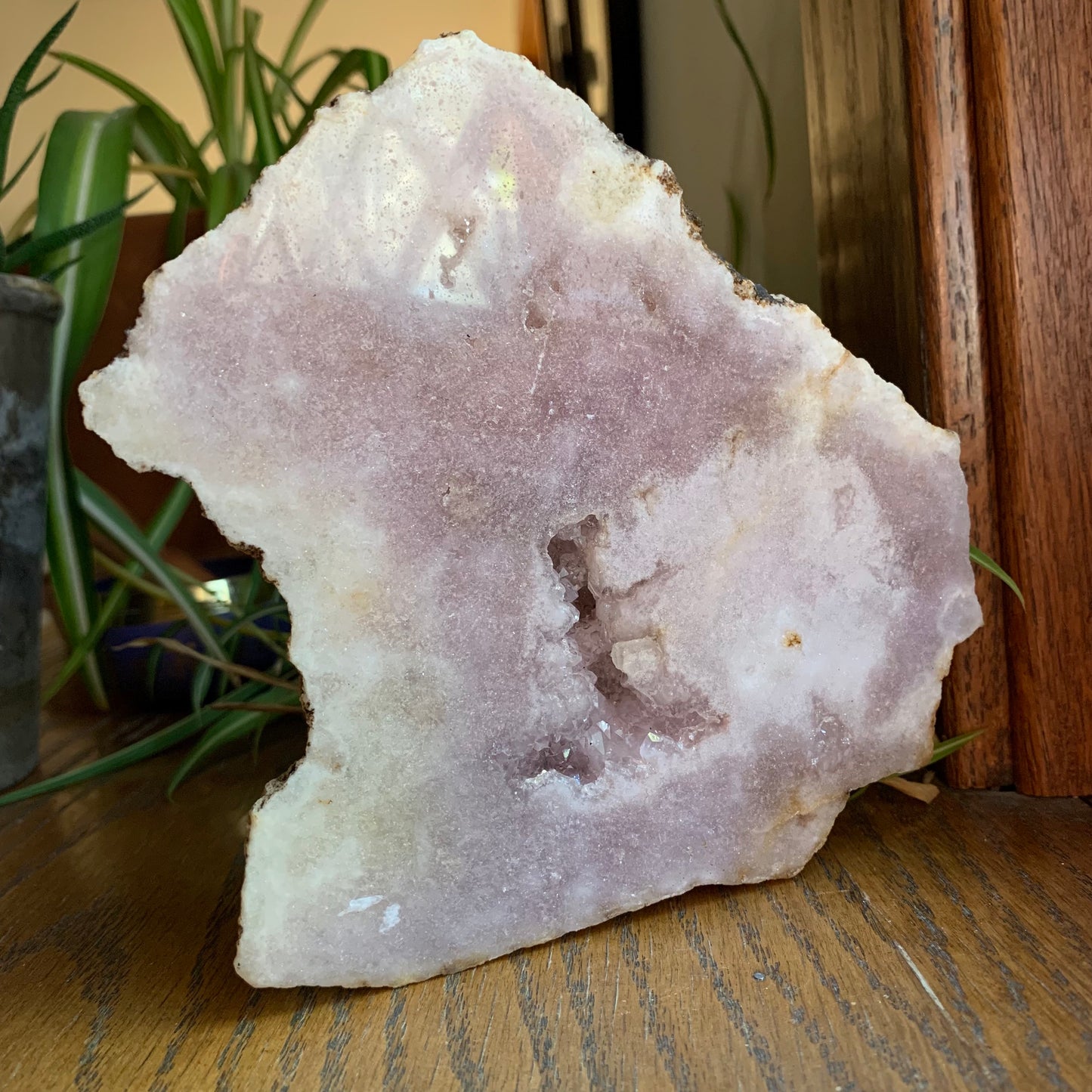 Pink Amethyst Slab // Brazilian High-Quality