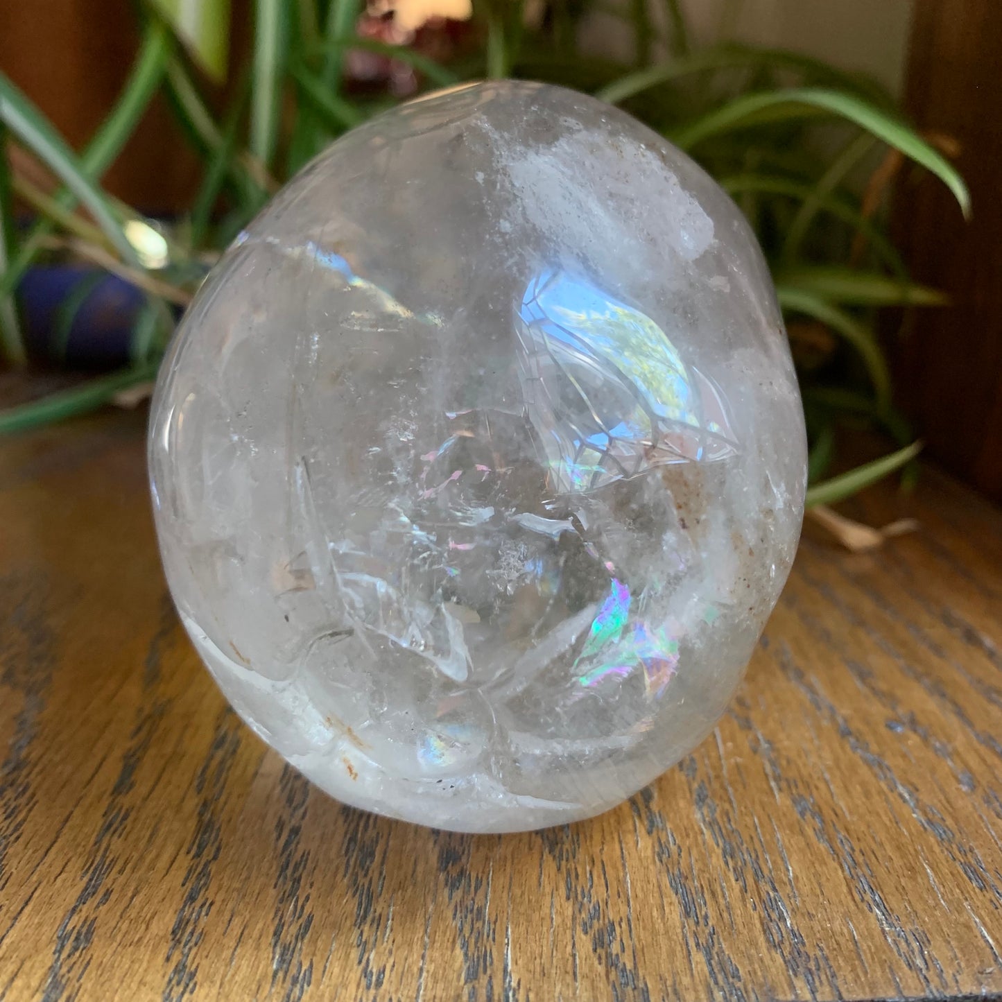 Clear Quartz Skull