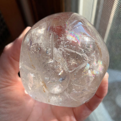 Clear Quartz Skull