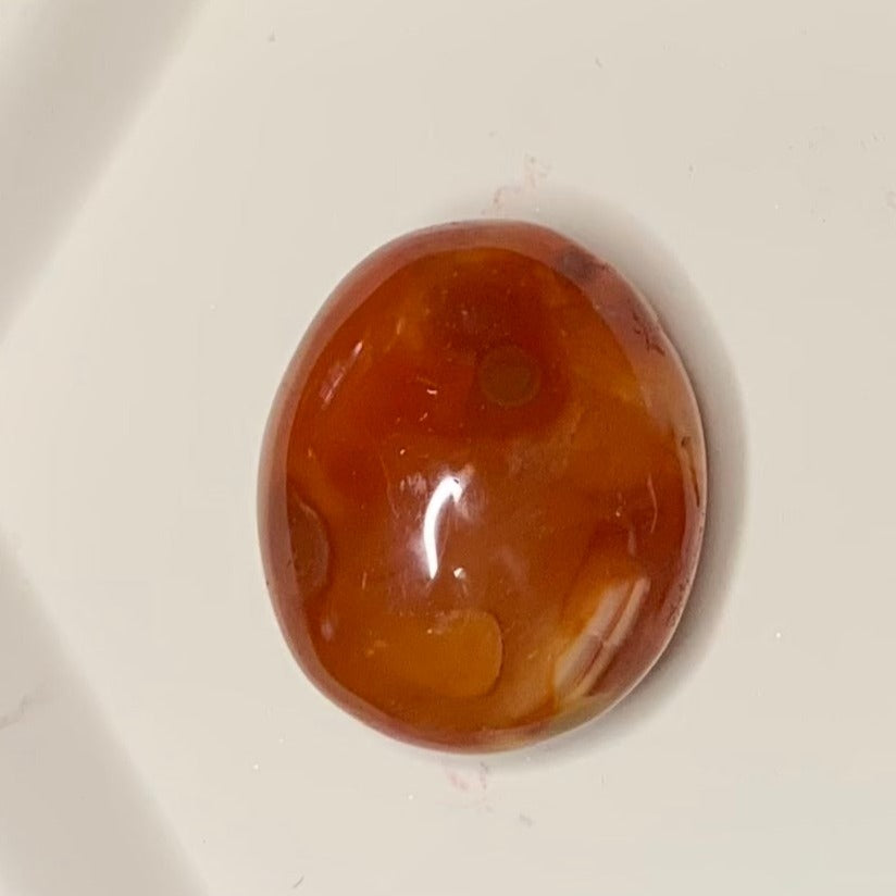 Carnelian Palm Stones + Eggs