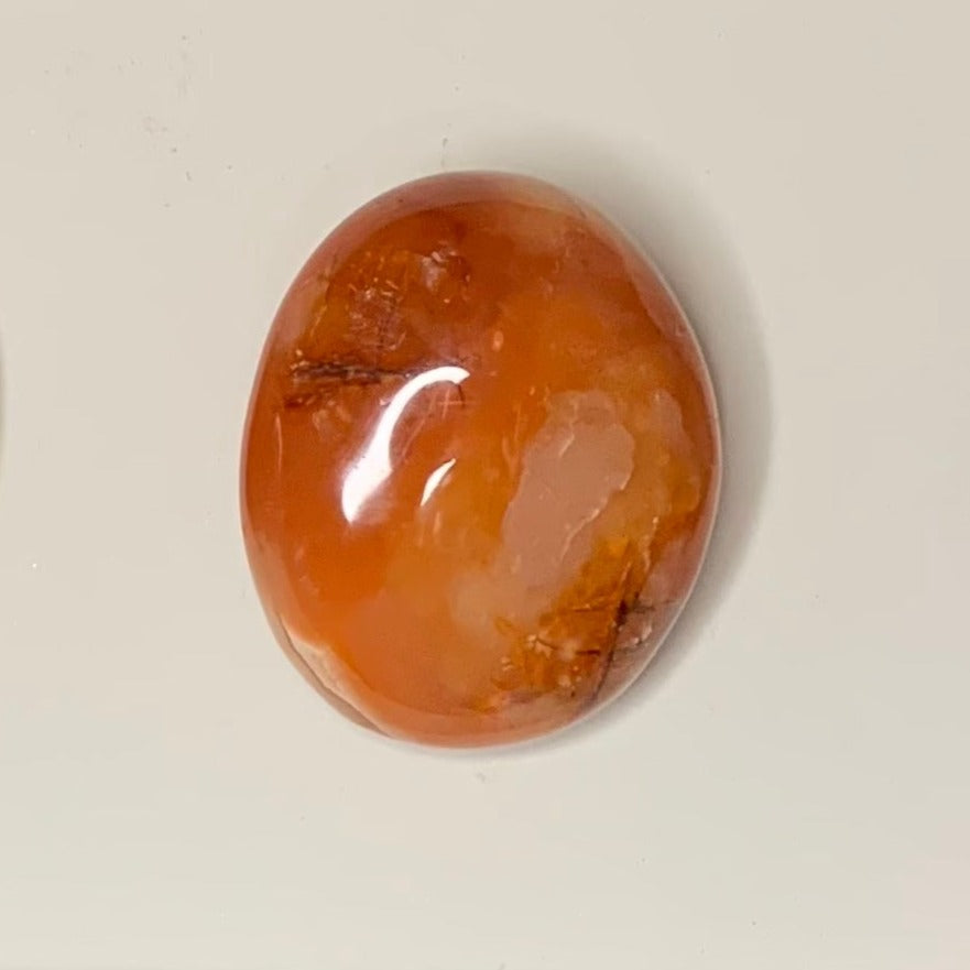 Carnelian Palm Stones + Eggs