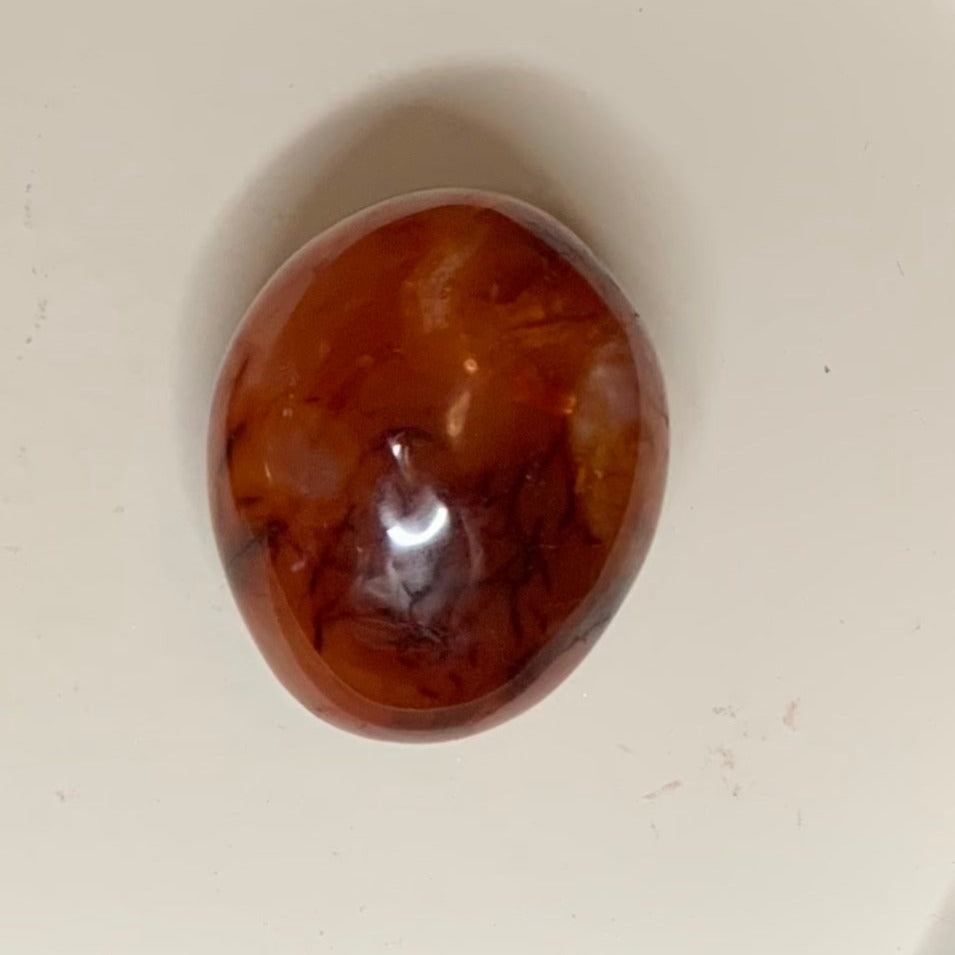 Carnelian Palm Stones + Eggs