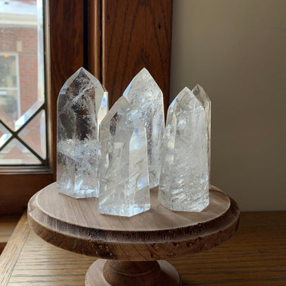 Clear Quartz Tower