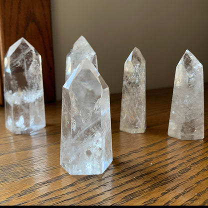 Clear Quartz Tower