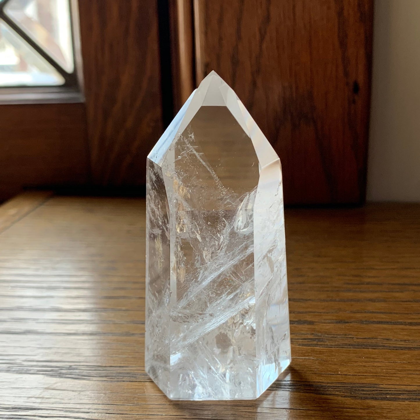 Clear Quartz Tower