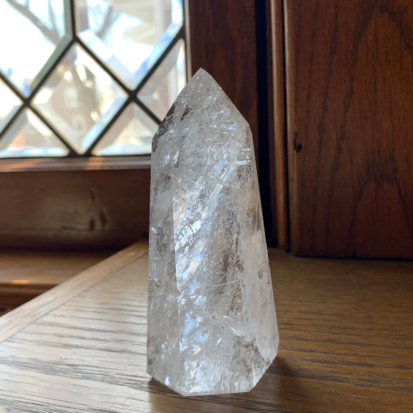 Clear Quartz Tower