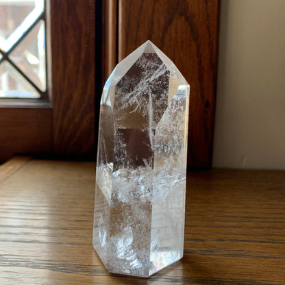 Clear Quartz Tower