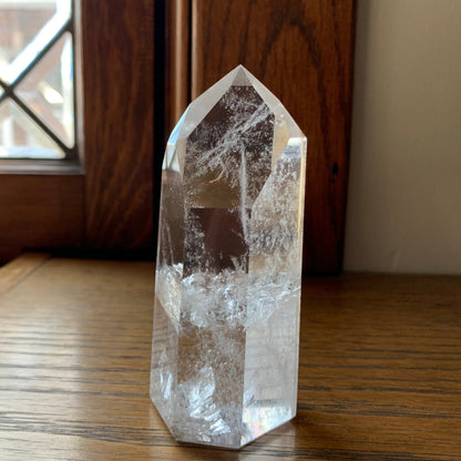 Clear Quartz Tower