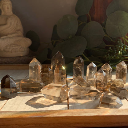 Mini Smoky Quartz Towers