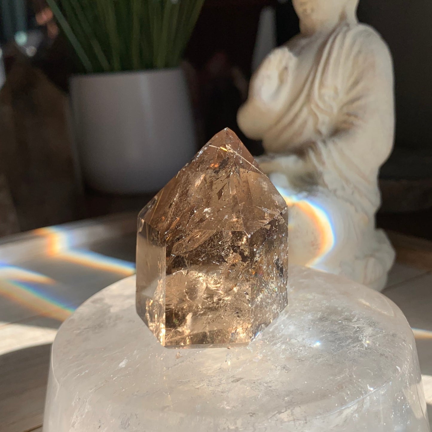 Smoky Quartz Tower