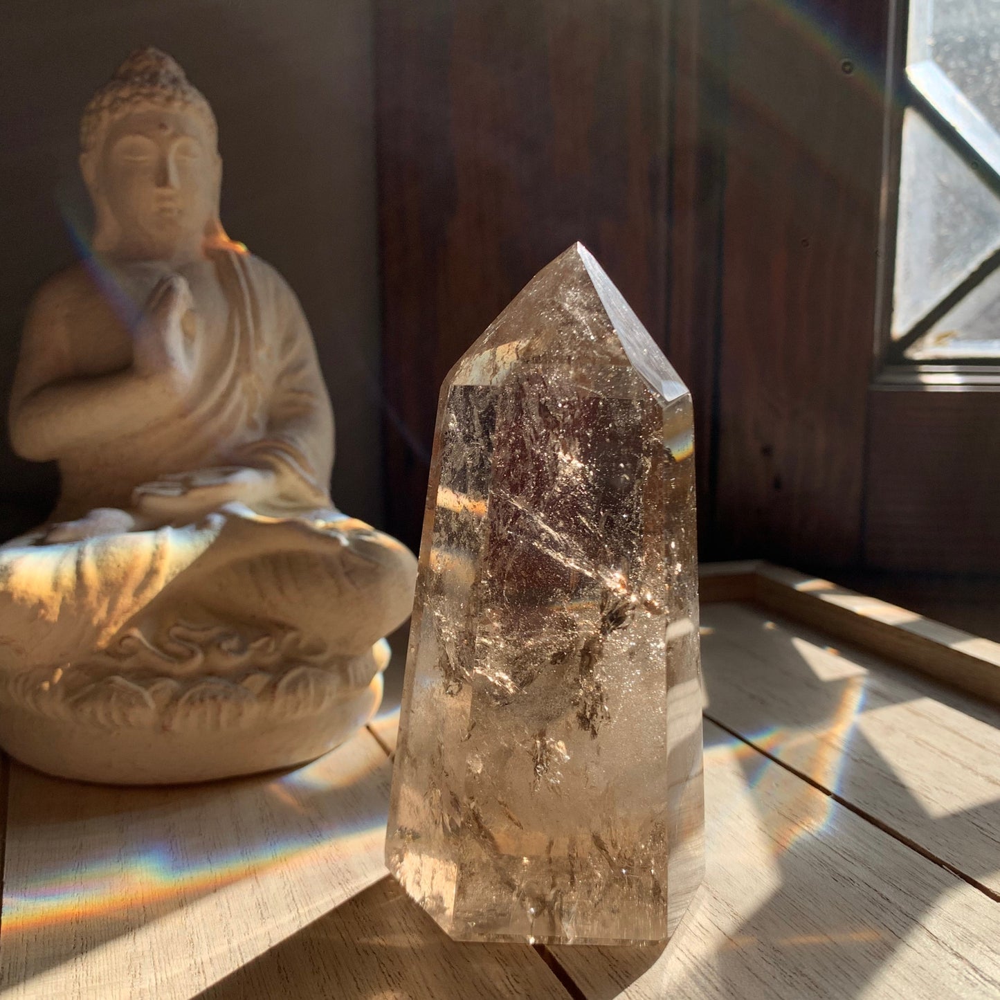 Smoky Quartz Tower