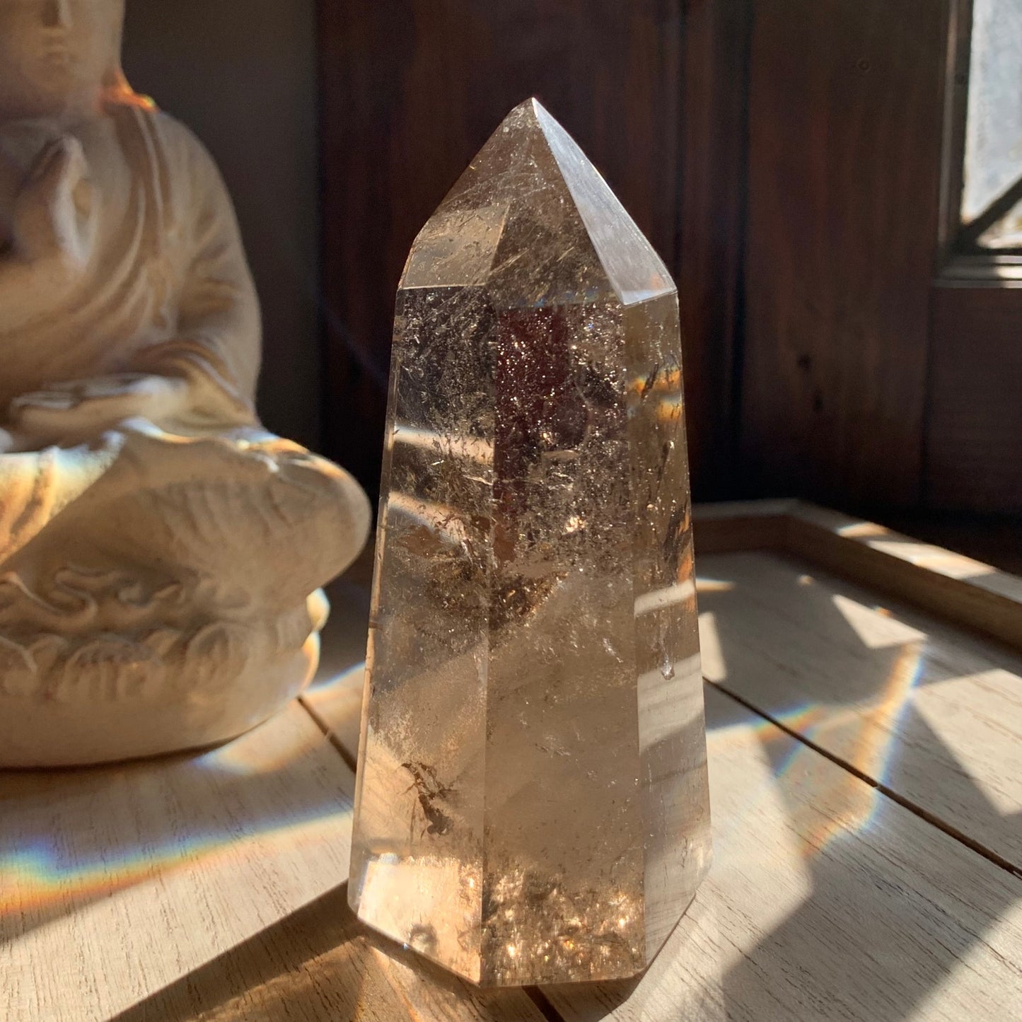 Smoky Quartz Tower