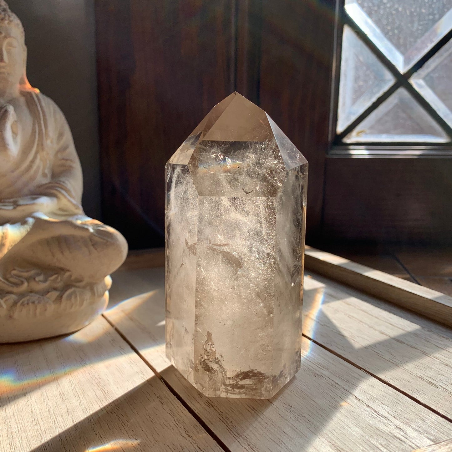 Smoky Quartz Tower