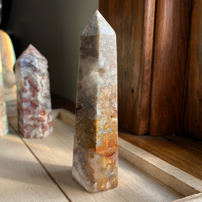 Crazy Lace Agate Towers (Lighter Tones)