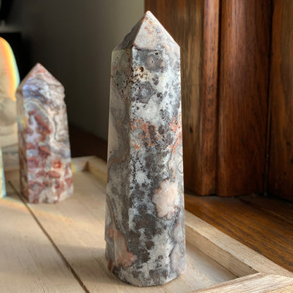 Crazy Lace Agate Towers (Lighter Tones)