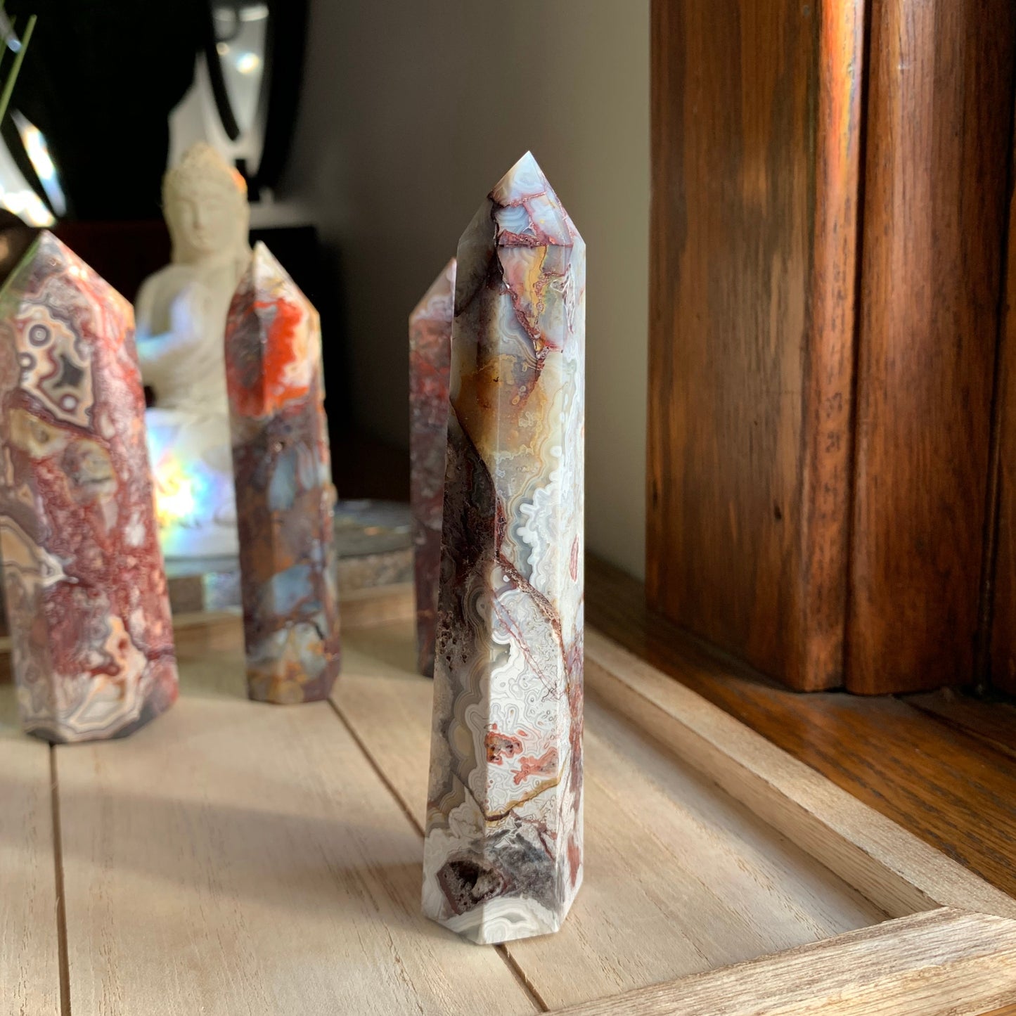 Crazy Lace Agate Towers (Darker Tones)