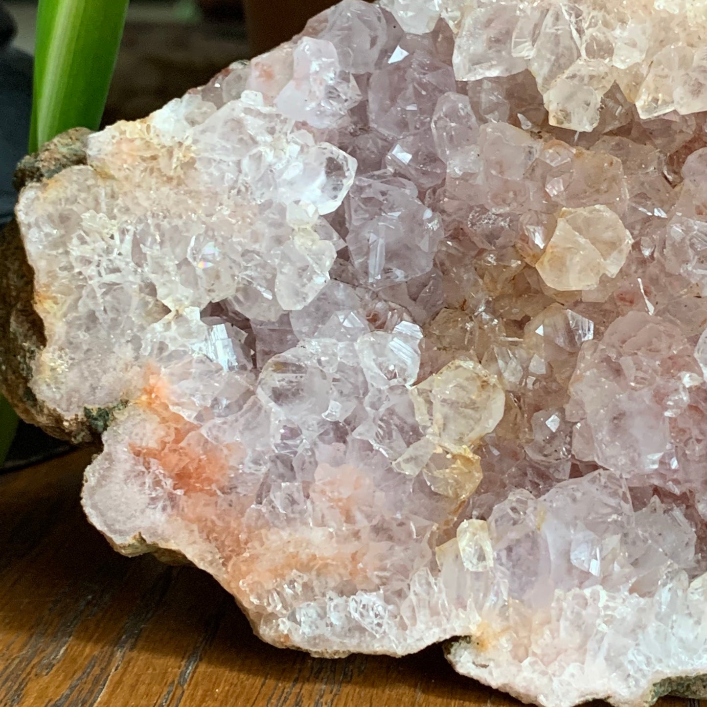 Quartzy Pink Amethyst Slab