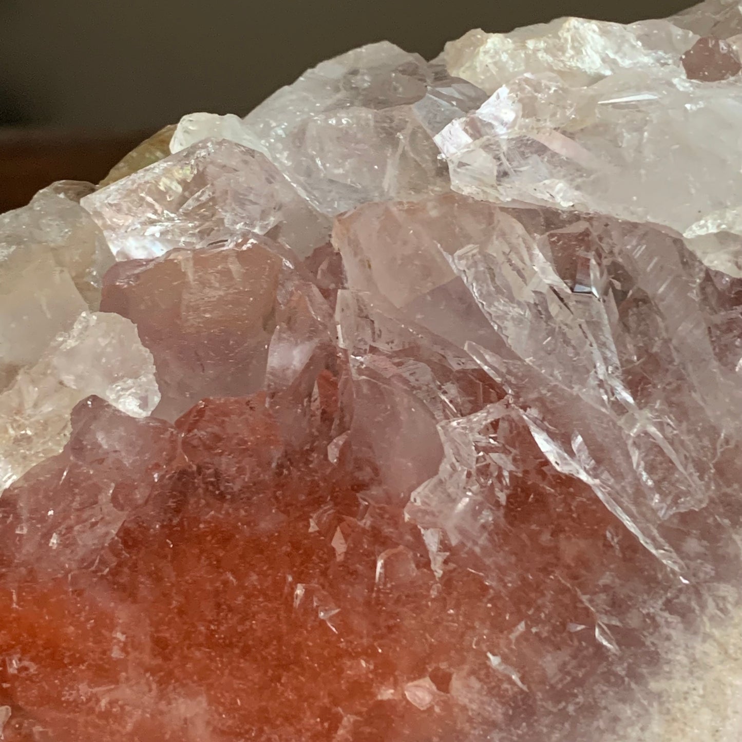 Purple + Pink Amethyst Slab with Druzy // Brazilian High-Quality