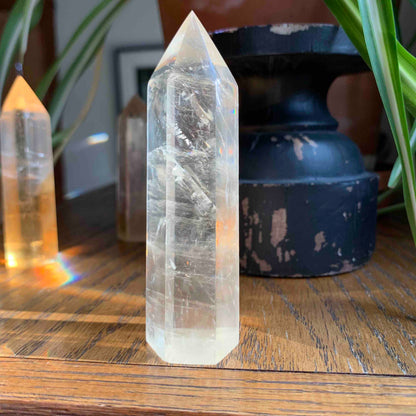 Honey Calcite Towers