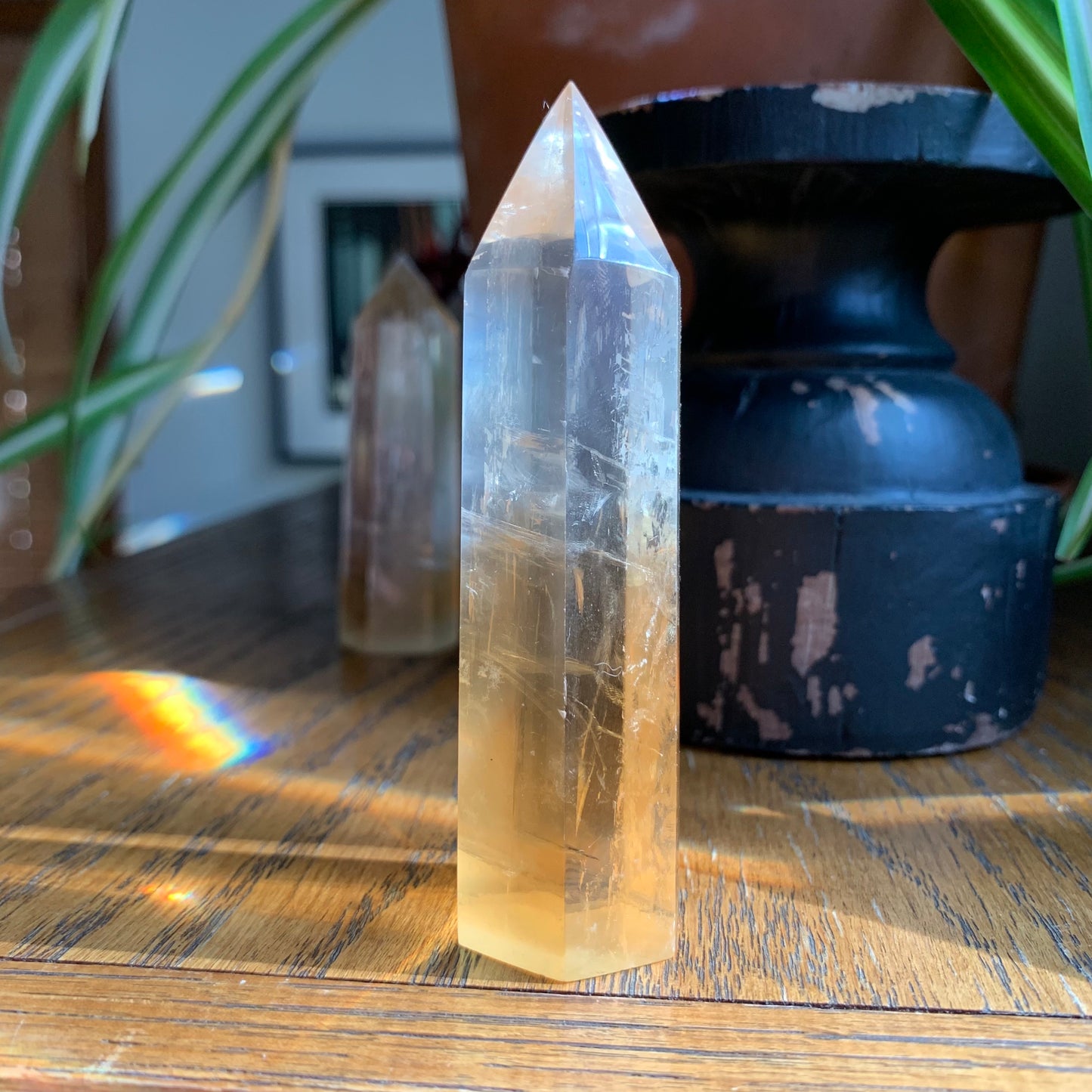 Honey Calcite Towers