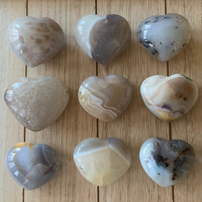 Agate Hearts