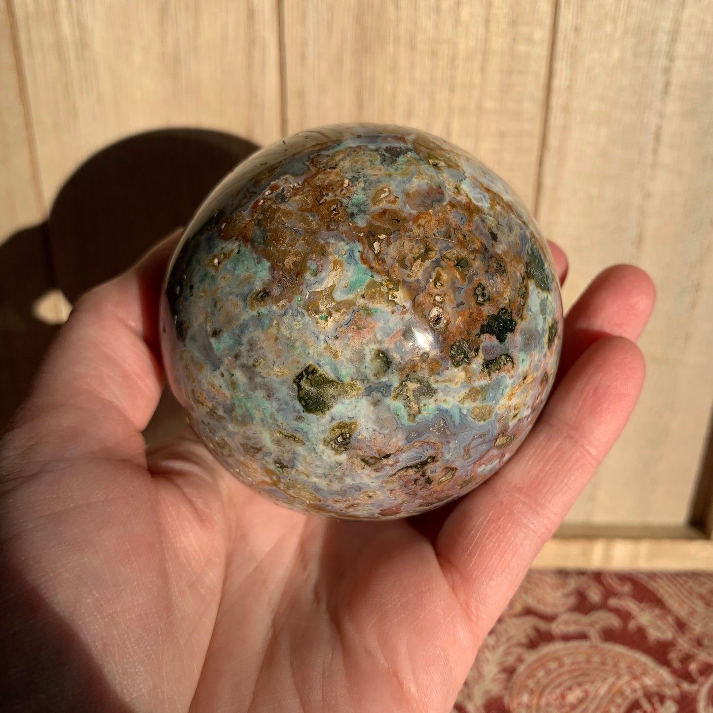 Ocean Jasper Spheres // Multiple Styles + Colors