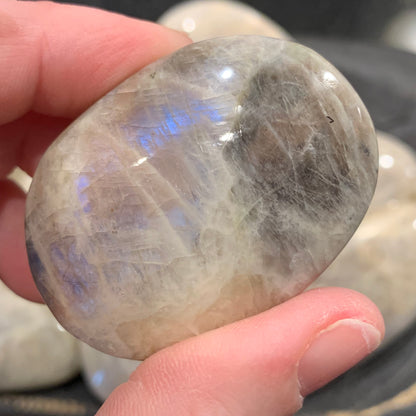 Moonstone / Sunstone Palm Stones