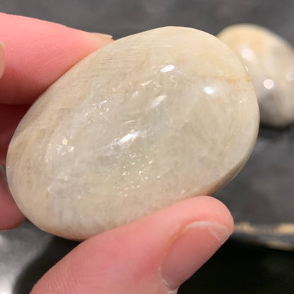 Moonstone / Sunstone Palm Stones