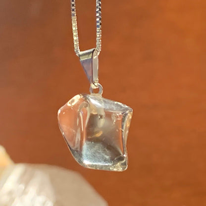 Natural Tumbled Citrine Pendants