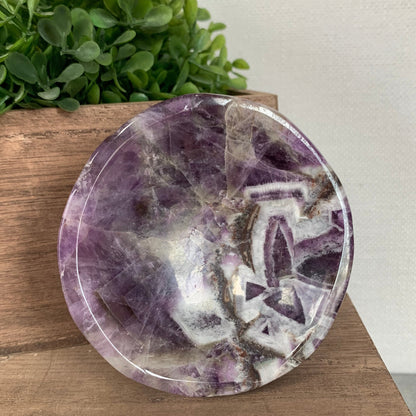 Chevron / Dream Amethyst Bowls