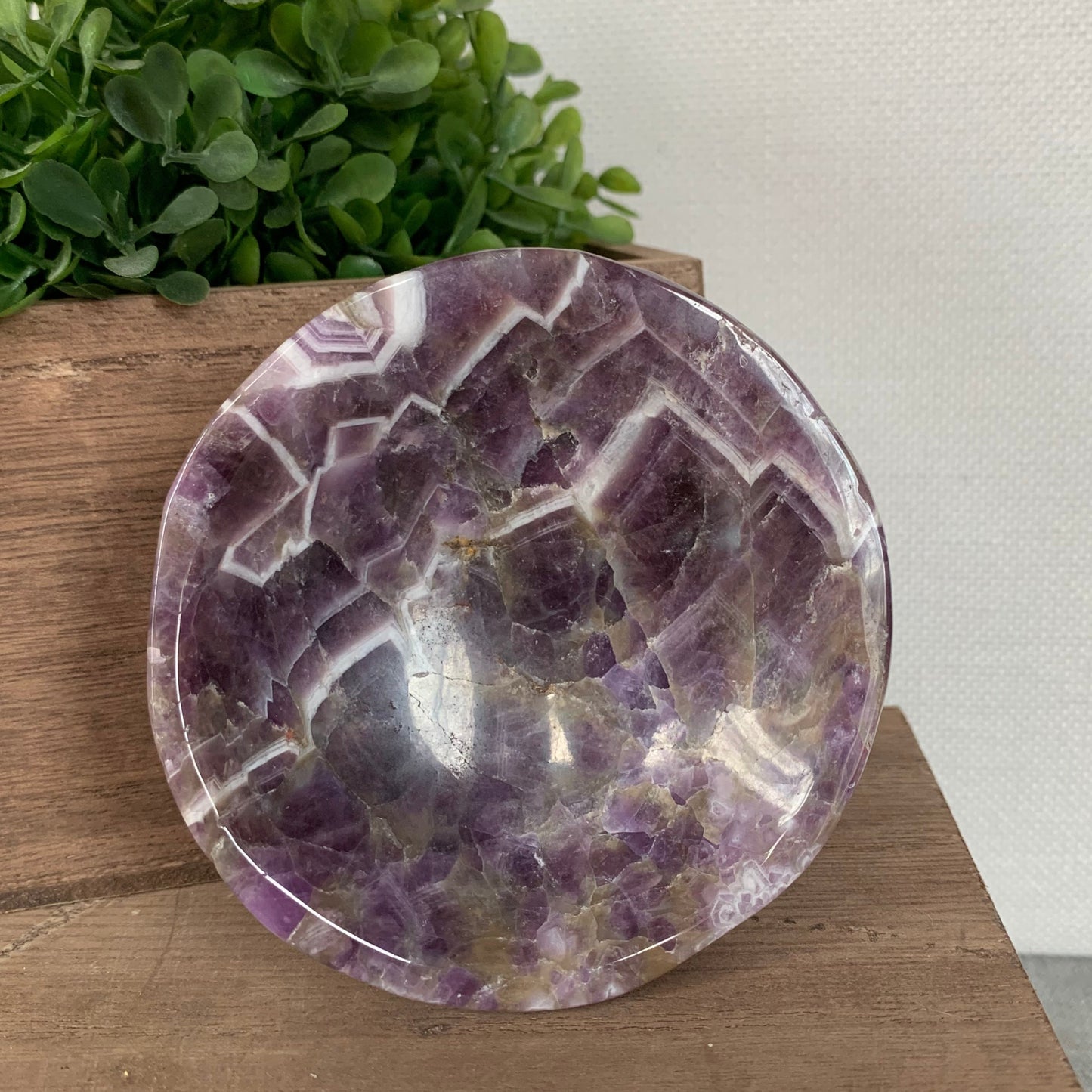 Chevron / Dream Amethyst Bowls