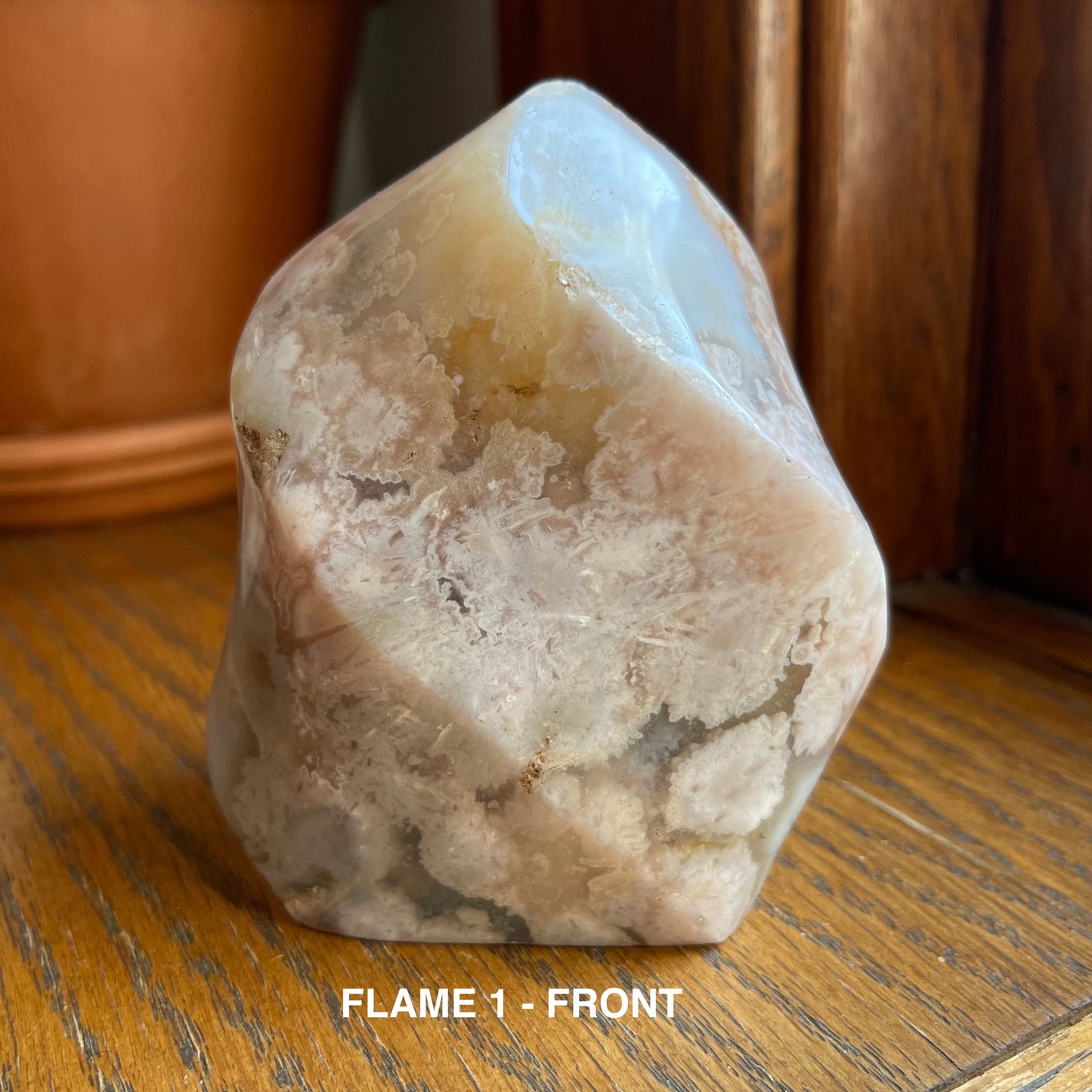 Flower Agate Flames