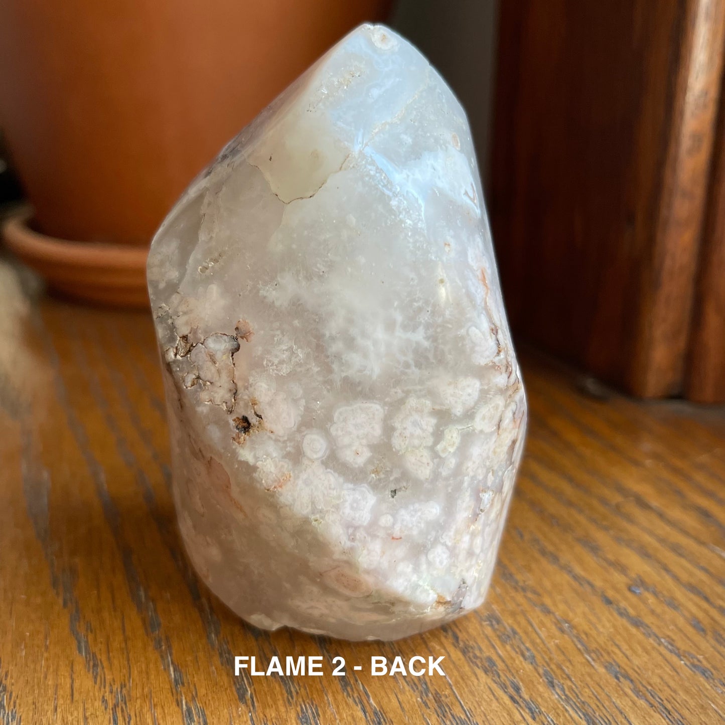 Flower Agate Flames