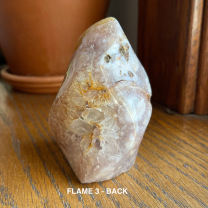 Flower Agate Flames