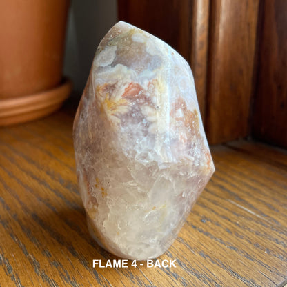 Flower Agate Flames