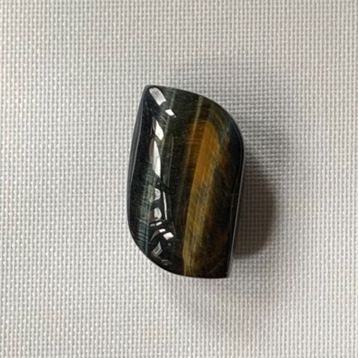 Blue Tiger's Eye Palm Stones