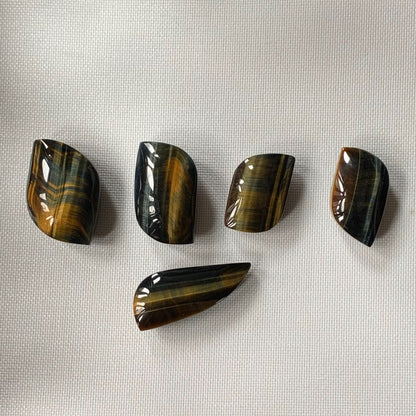 Blue Tiger's Eye Palm Stones