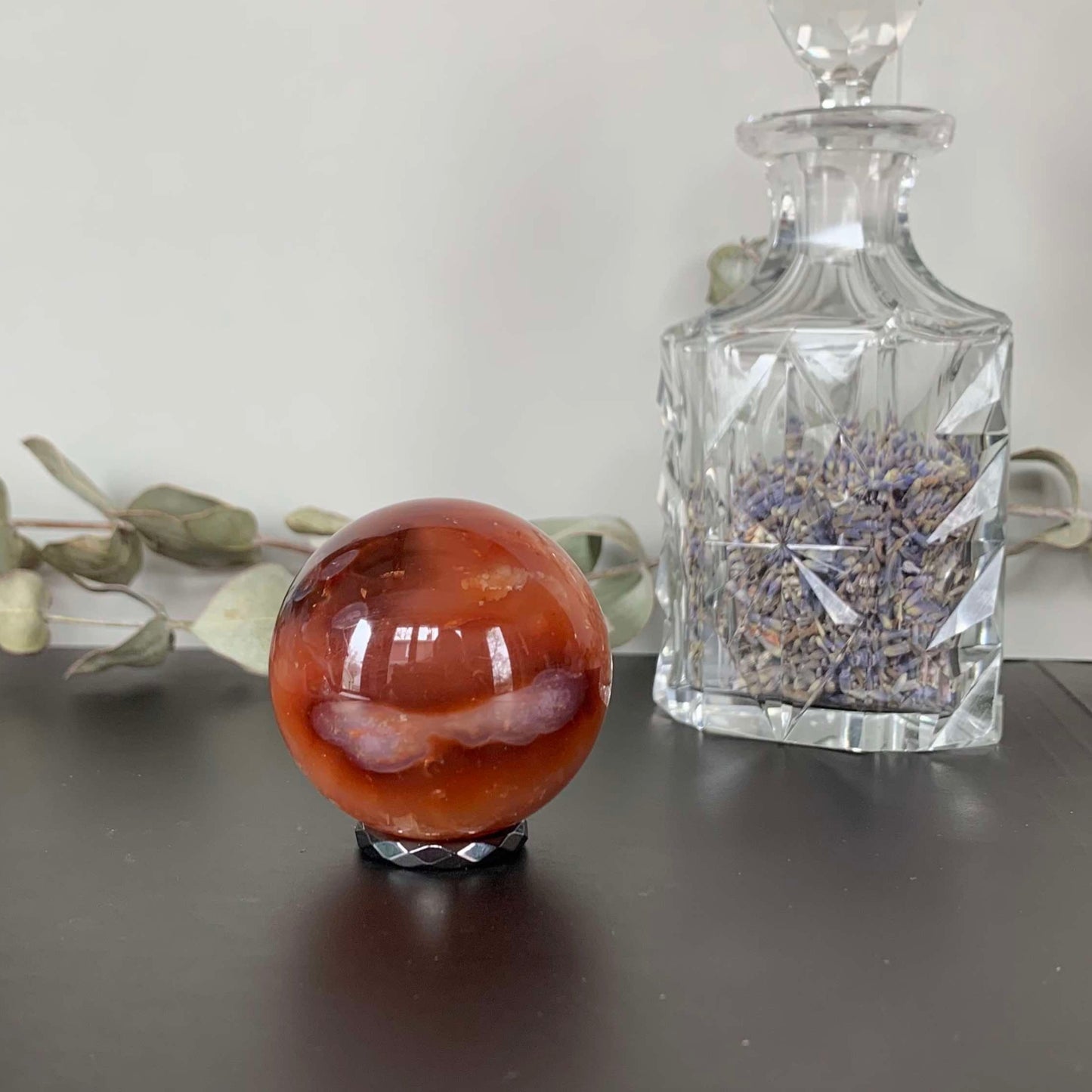 Carnelian Sphere - 45mm