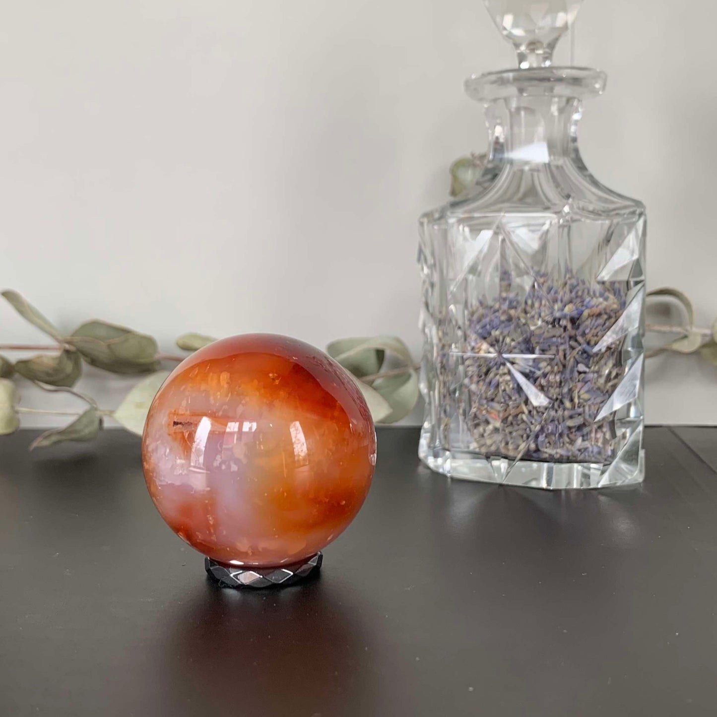 Carnelian Sphere - 45mm