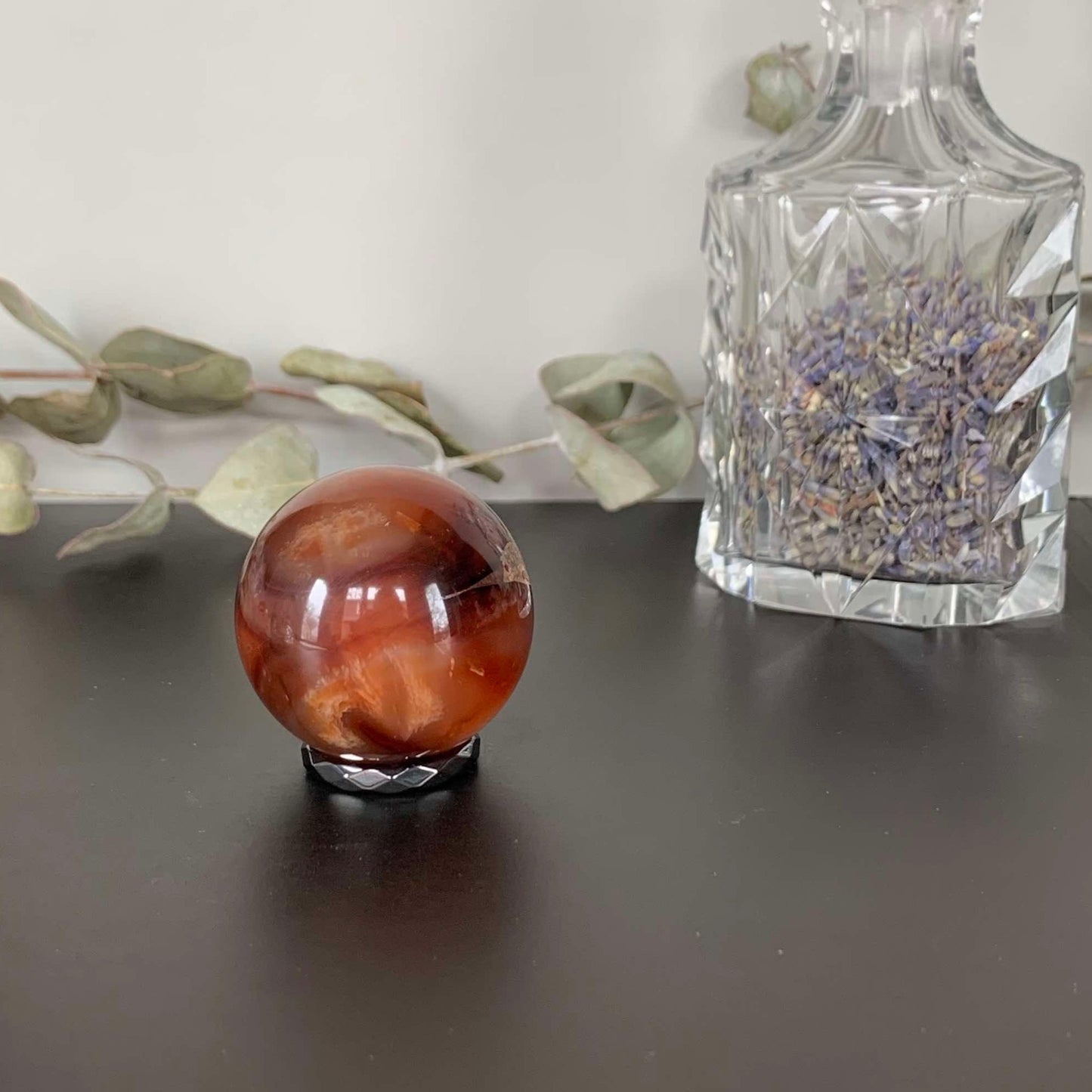 Carnelian Sphere - 38mm