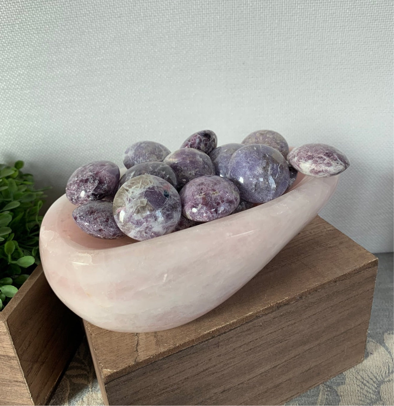 Lepidolite "Button" Tumbles