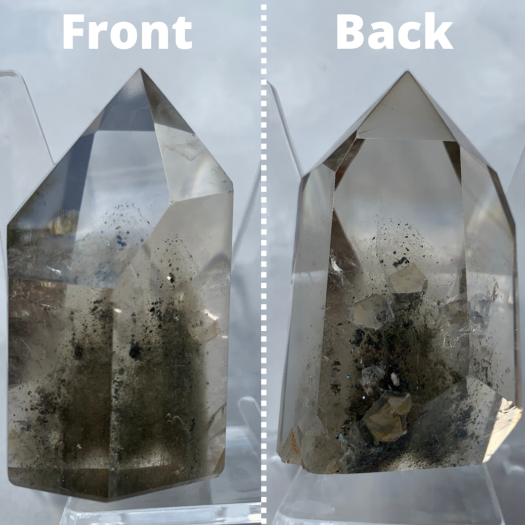 High Quality Clear Garden Quartz Towers