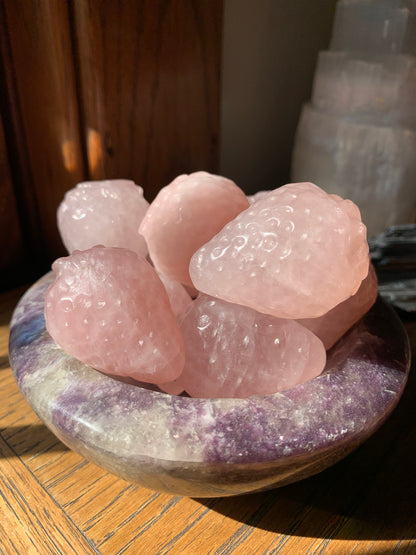 Rose Quartz Strawberries