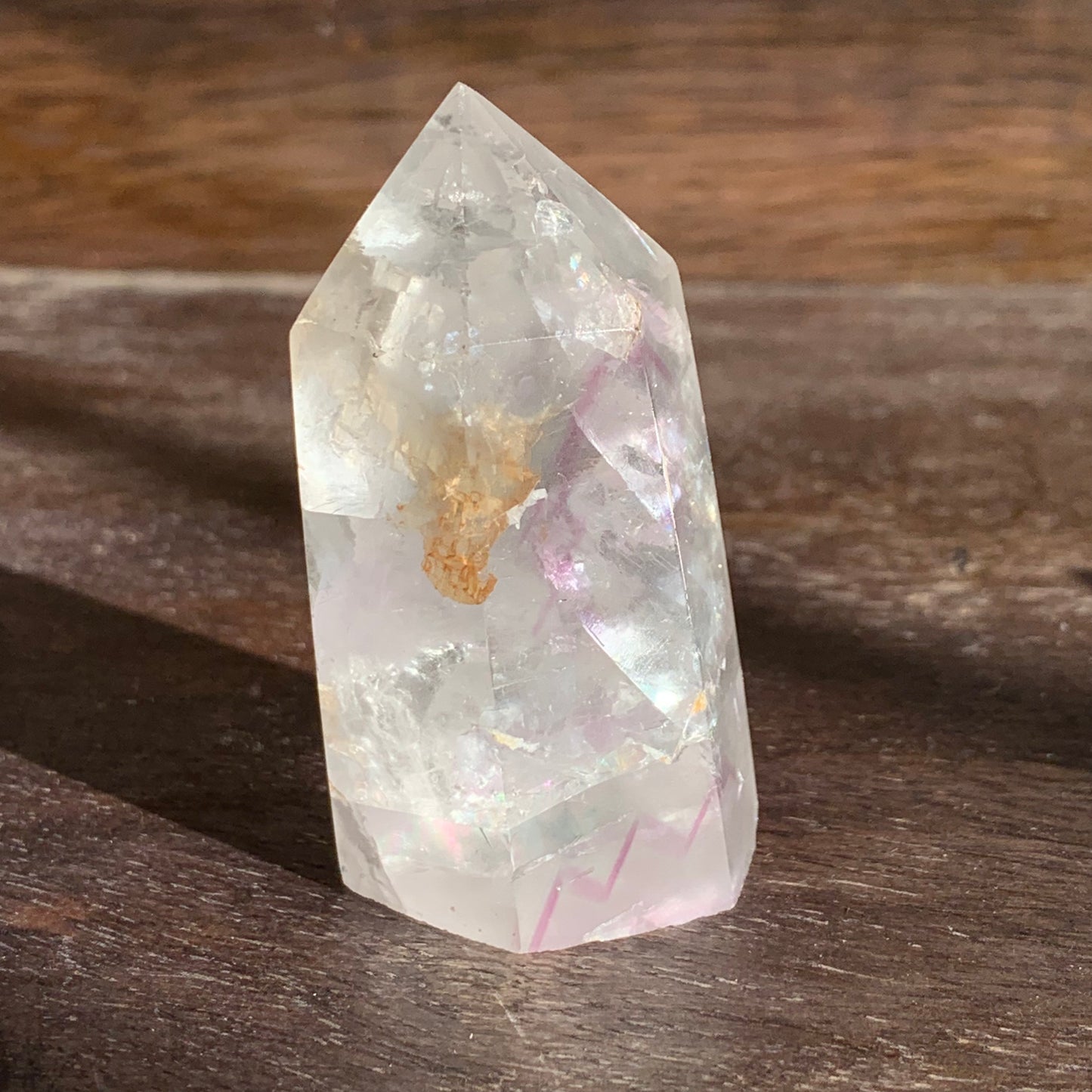 Clear + Purple Fluorite Towers